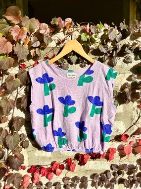 Bobo Choses flower crop top 10-11 years